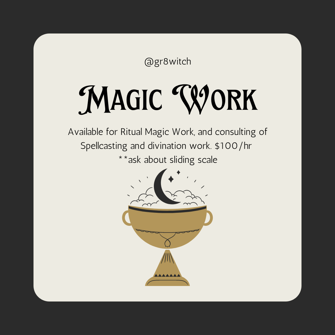 Black and Beige Minimalist Astrologer Moon Magic Instagram Post